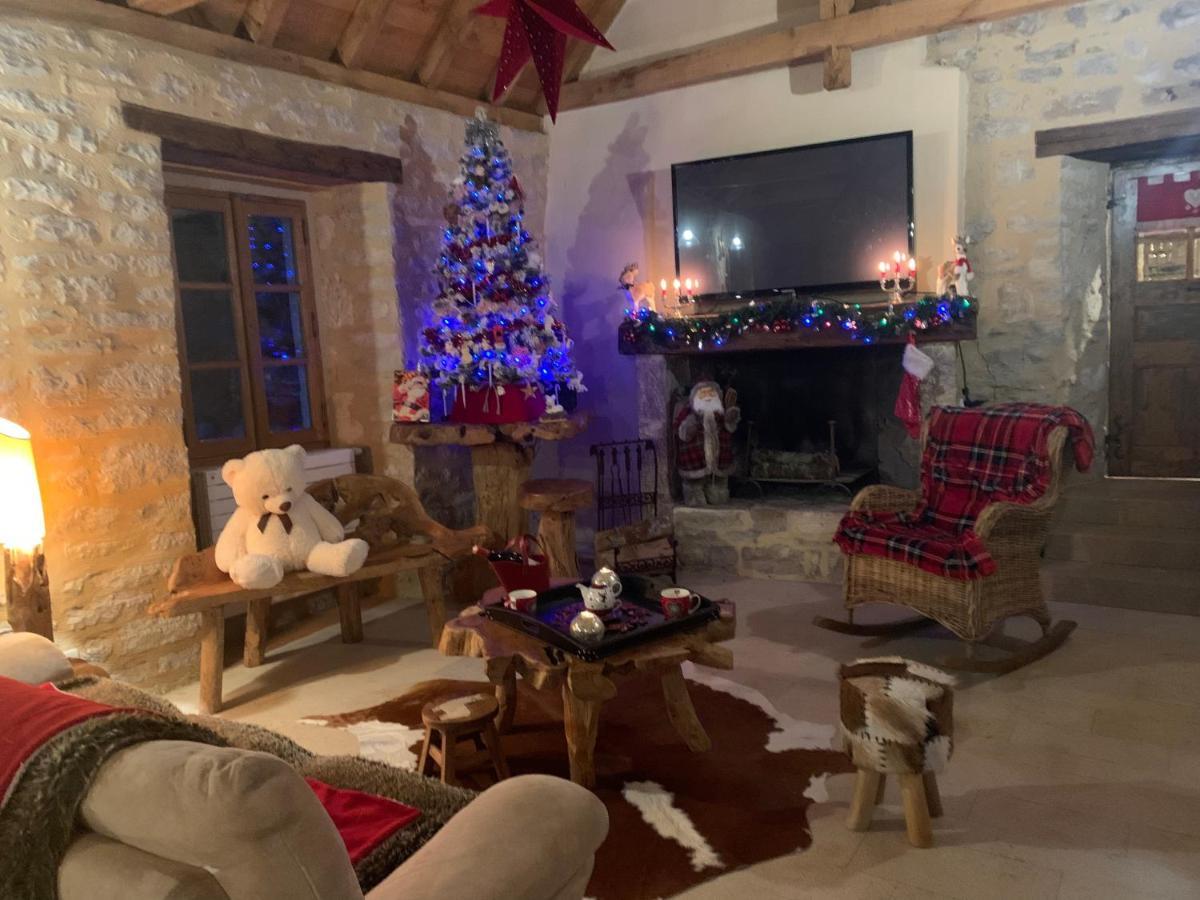 Chambre voûtée avec Bain Finlandais privé Manoir Du Charme Gorges Du Tarn Causses Quezac  Exterior foto