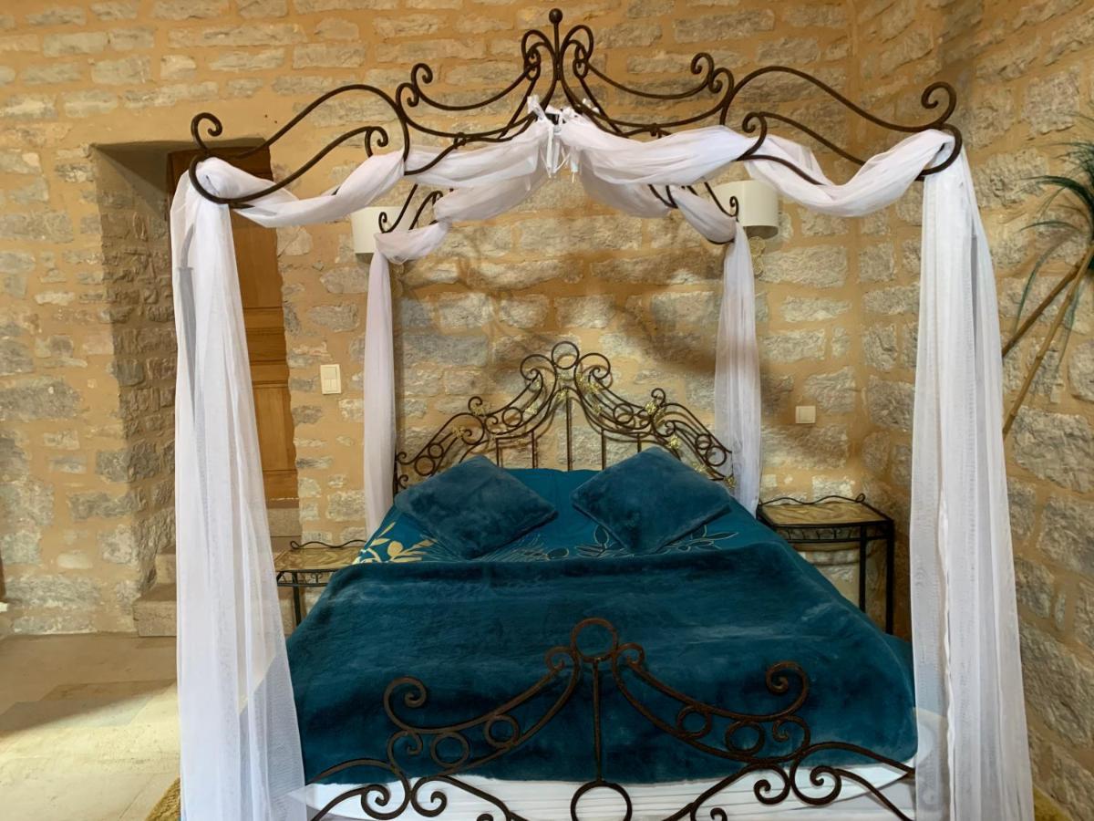 Chambre voûtée avec Bain Finlandais privé Manoir Du Charme Gorges Du Tarn Causses Quezac  Exterior foto