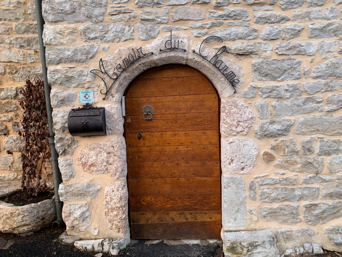 Chambre voûtée avec Bain Finlandais privé Manoir Du Charme Gorges Du Tarn Causses Quezac  Exterior foto